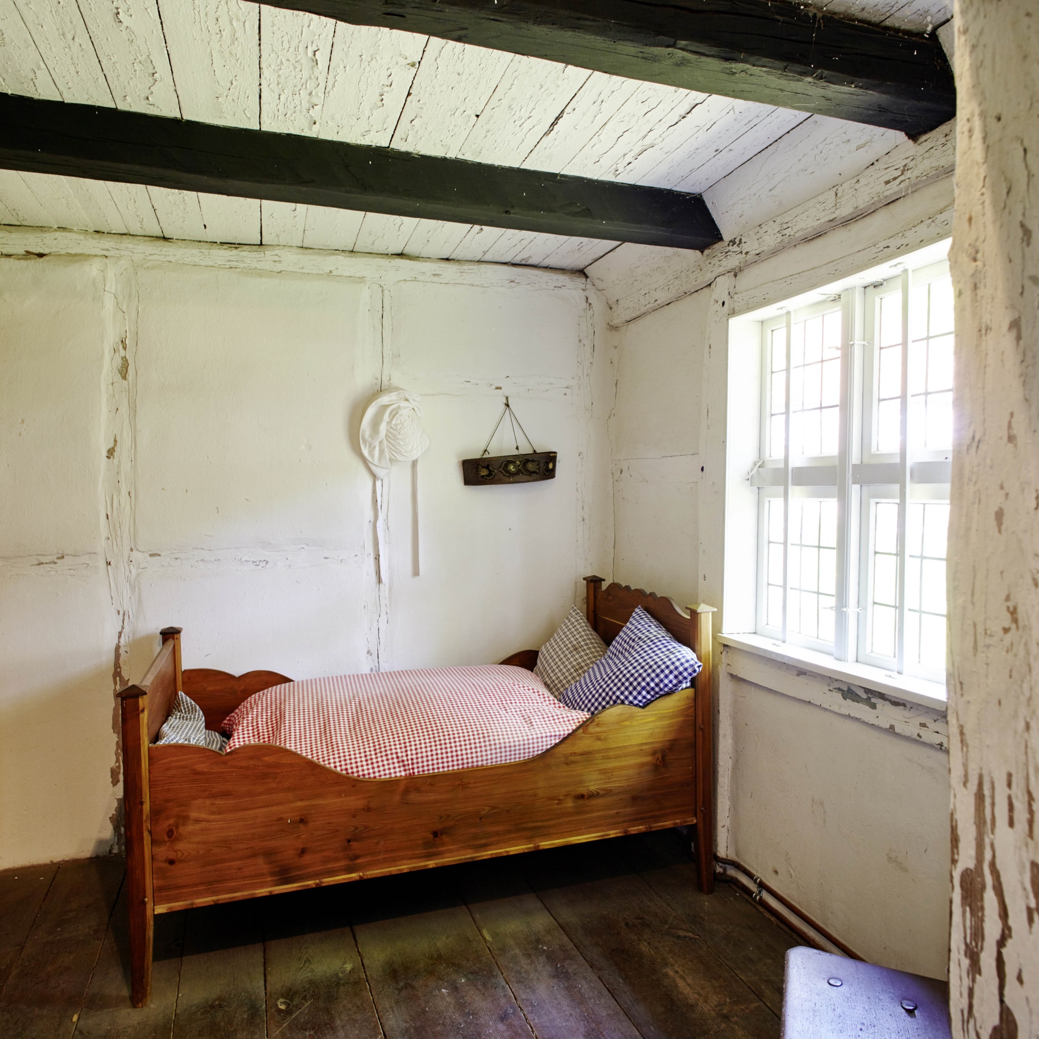 Inside view of the maid's chamber in the heath museum | Photo: Christian Burmester